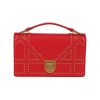 Bolso/bolsito Dior  Diorama Wallet on Chain en cuero rojo - 360 thumbnail