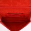 Sac/pochette Dior  Diorama Wallet on Chain en cuir rouge - Detail D3 thumbnail