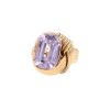 Mikimoto  ring in 14 carats yellow gold and kunzite - 00pp thumbnail
