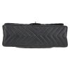 Chanel  Chanel 2.55 handbag  in grey quilted iridescent leather - Detail D1 thumbnail
