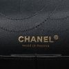 Chanel  Chanel 2.55 handbag  in grey quilted iridescent leather - Detail D2 thumbnail