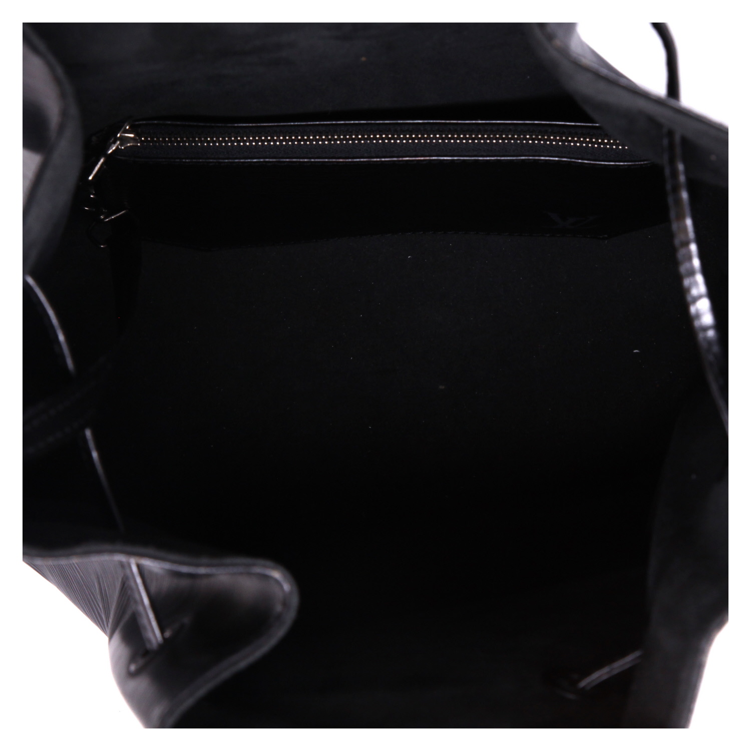 Bolso bandolera Louis Vuitton   en cuero Epi negro - Detail D3