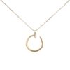 Cartier Juste un clou necklace in yellow gold and diamonds - 00pp thumbnail