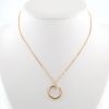 Collier Cartier Juste un clou en or jaune et diamants - 360 thumbnail