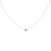 Cartier Cartier d'Amour necklace in pink gold and sapphire - 00pp thumbnail