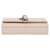 Borsa a tracolla Saint Laurent  Kate Pompon modello piccolo  in pelle rosa pallido - Detail D1 thumbnail