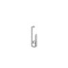 Bijou d'oreille Messika Move Addiction en or blanc et diamants - 00pp thumbnail