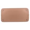 Alaïa   shopping bag  in rosy beige leather - Detail D1 thumbnail