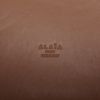 Alaïa   shopping bag  in rosy beige leather - Detail D2 thumbnail