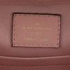 Bolso bandolera Louis Vuitton  Saintonge en lona Monogram marrón y cuero rosa - Detail D2 thumbnail