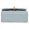 Bolso bandolera Chanel  Trendy CC en cuero acolchado azul - Detail D1 thumbnail