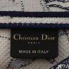 Sac à main Dior  Saddle en toile imprimée à motifs bleue - Detail D2 thumbnail