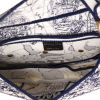 Dior  Saddle handbag  in blue printed patern canvas - Detail D3 thumbnail