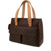 Louis Vuitton  Multipli Cité handbag  in brown monogram canvas  and natural leather - 00pp thumbnail
