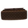 Louis Vuitton  Multipli Cité handbag  in brown monogram canvas  and natural leather - Detail D1 thumbnail
