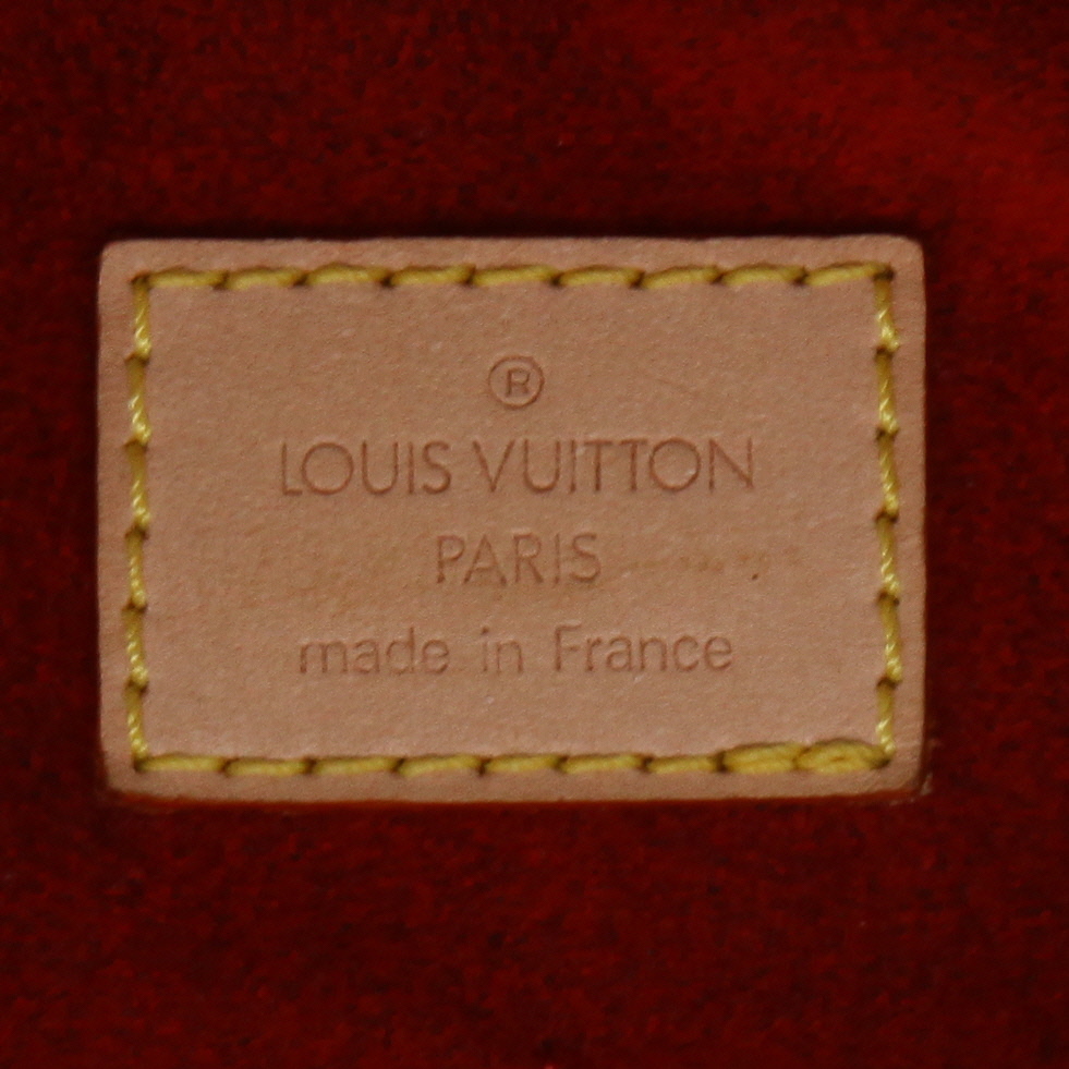 Borsa Louis Vuitton  Multipli Cité in tela monogram marrone e pelle naturale - Detail D2