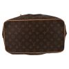 Louis Vuitton  Palermo shopping bag  in brown monogram canvas  and natural leather - Detail D1 thumbnail