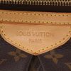 Bolso Cabás Louis Vuitton  Palermo en lona Monogram marrón y cuero natural - Detail D2 thumbnail