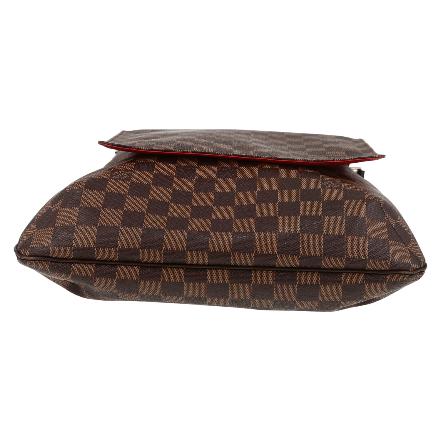 Louis Vuitton  Musette shoulder bag  in ebene damier canvas - Detail D1