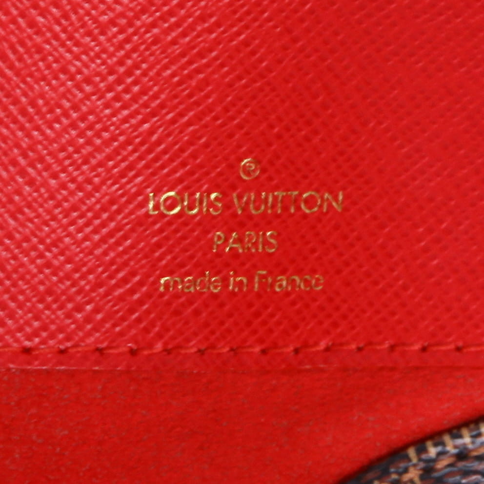 Bolso bandolera Louis Vuitton  Musette en lona a cuadros ébano - Detail D2