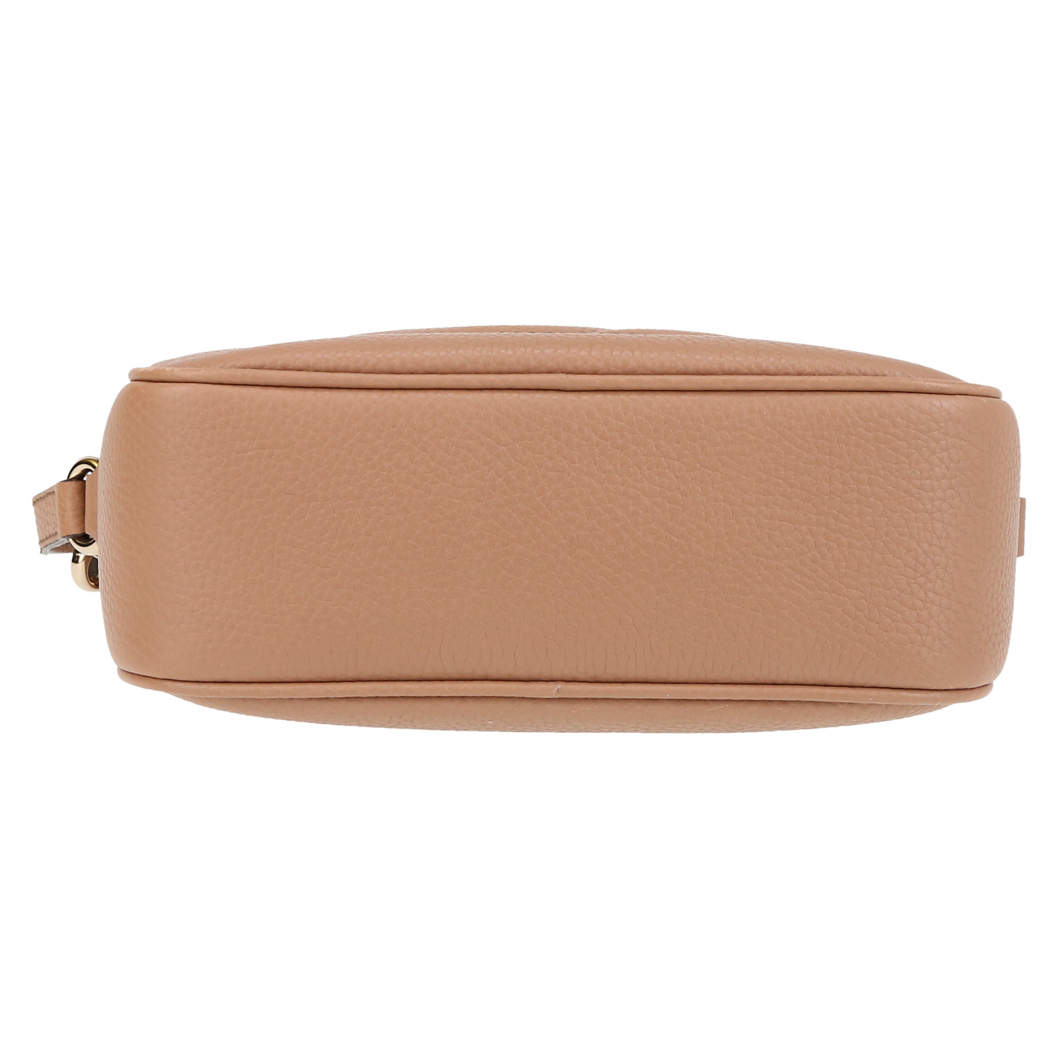 Gucci  Soho Disco shoulder bag  in beige grained leather - Detail D1