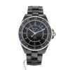 Reloj Chanel J12 GMT de cerámica negra Ref: Chanel - H2012  Circa 2010 - 360 thumbnail