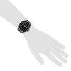 Reloj Chanel J12 GMT de cerámica negra Ref: Chanel - H2012  Circa 2010 - Detail D1 thumbnail
