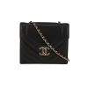 Bolso bandolera Chanel  Enveloppe en cuero negro - 360 thumbnail