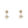 Paire de pendants d'oreilles H. Stern Snow Flakes en Or blanc non rhodié et diamants - 360 thumbnail