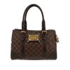 Louis Vuitton  Berkeley handbag  in ebene damier canvas  and brown leather - 360 thumbnail