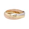 Cartier Trinity large model bracelet in 3 golds - 00pp thumbnail