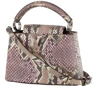 Authenticated Used Louis Vuitton LV × YK Capucines MM 2WAY Handbag