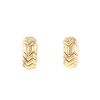 Bulgari Spiga earrings for non pierced ears in yellow gold - 00pp thumbnail