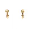 Cartier Trinity hoop earrings in 3 golds - 360 thumbnail