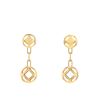 Cartier Pasha earrings in yellow gold - 00pp thumbnail