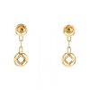 Cartier Pasha earrings in yellow gold - 360 thumbnail