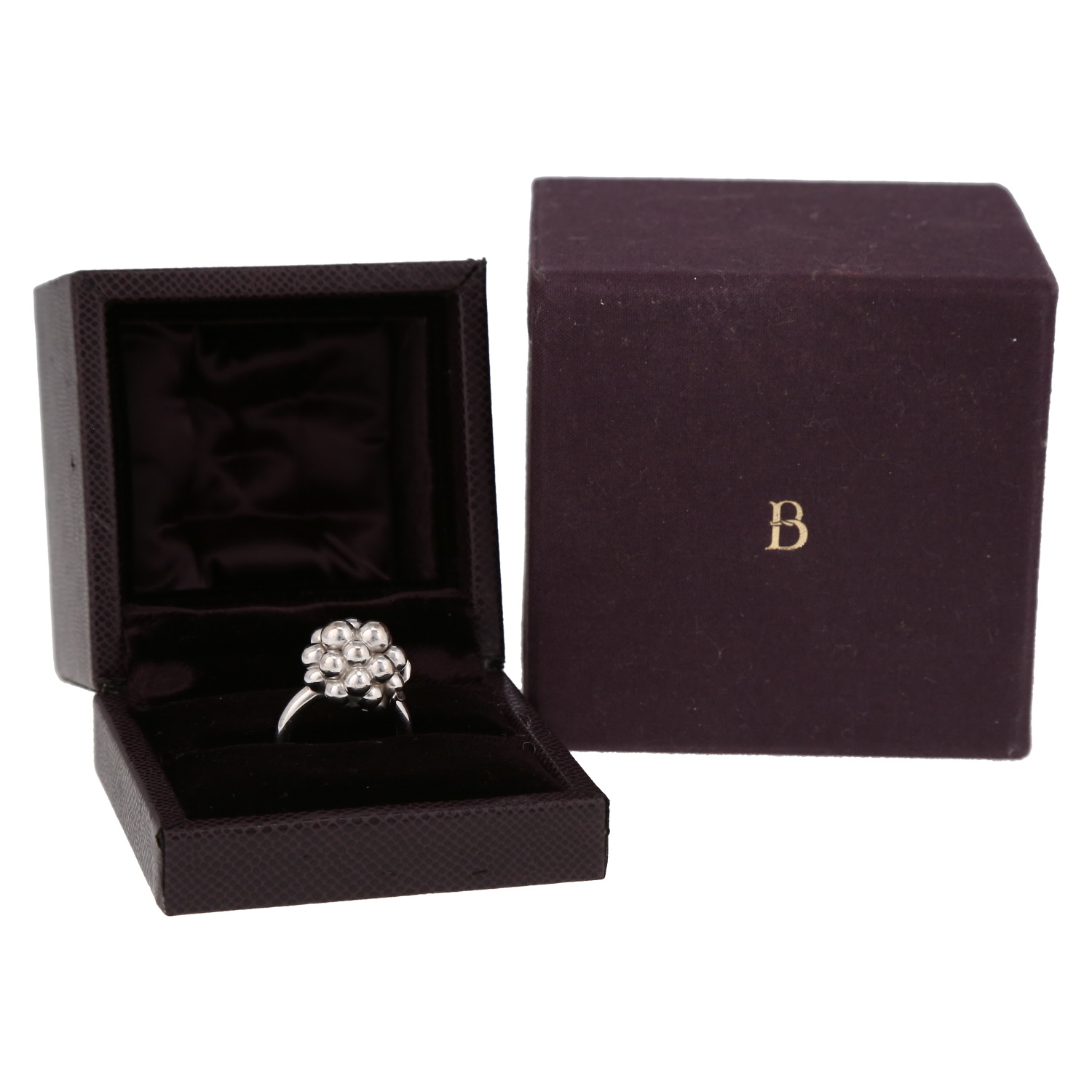 Anello Boucheron  in oro bianco - Detail D2