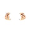 Paire de boucles d'oreilles Chaumet Lien en or rose et diamants - 00pp thumbnail