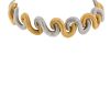 Buccellati Torchon San Marco necklace in white gold and yellow gold - 00pp thumbnail