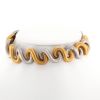 Buccellati Torchon San Marco necklace in white gold and yellow gold - 360 thumbnail