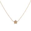 Fred Miss Fred Star necklace in yellow gold and diamonds - 00pp thumbnail