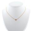 Fred Miss Fred Star necklace in yellow gold and diamonds - 360 thumbnail