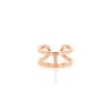 Bague Hermès Chaine d'Ancre moyen modèle en or rose - 360 thumbnail