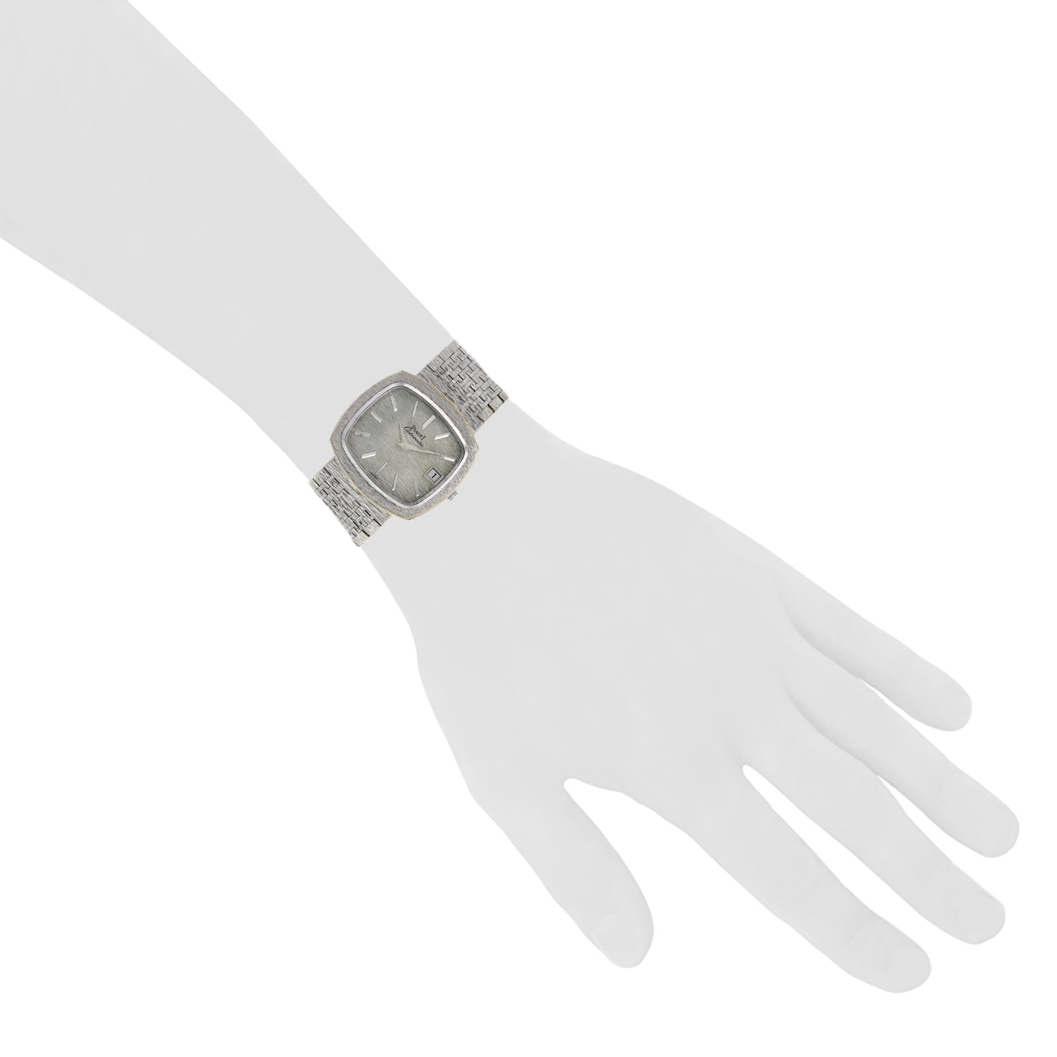 Montre Piaget Vintage en or blanc Ref: Piaget - 13431A6  Vers 1970 - Detail D1