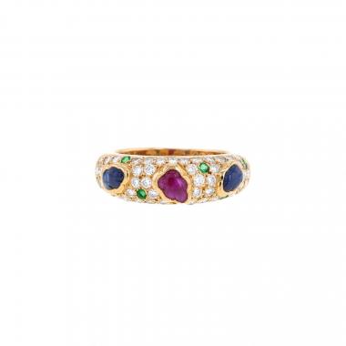 Pre-owned Cartier Rainbow Love Ring — Terra Fine Jewelry