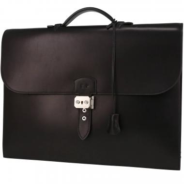 Second Hand Hermès Delvaux Madame Bag Bags, Versace Jeans Couture eyelet  logo-plaque crossbody bag