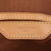 Bolso de mano Louis Vuitton  Palermo en lona Monogram marrón y cuero natural - Detail D2 thumbnail
