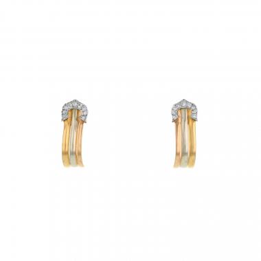 C yellow gold earrings Cartier Gold in Yellow gold - 40261718