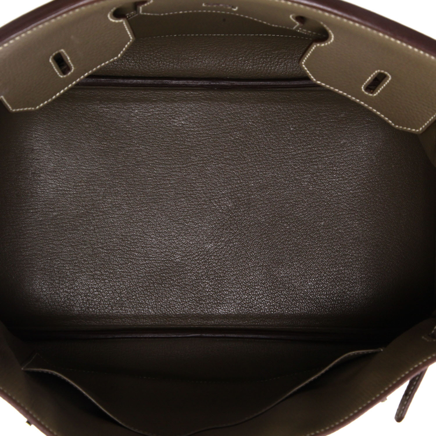 Sac à main Hermès  Birkin 35 cm en cuir togo étoupe - Detail D3