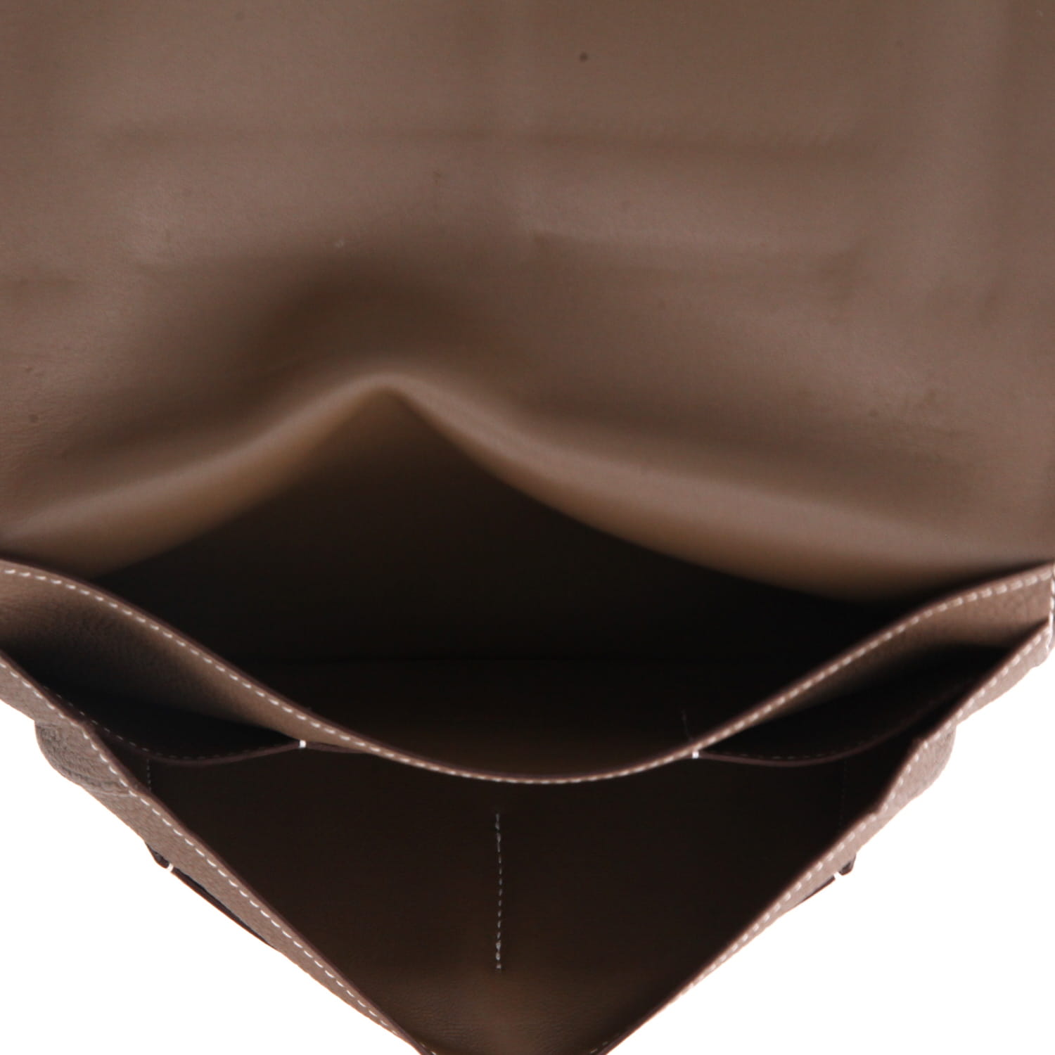 Hermès  Dogon wallet  in etoupe togo leather - Detail D3